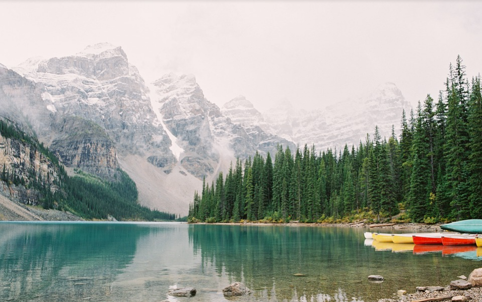 mountains and river to tour